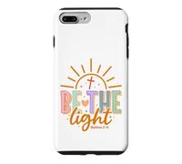Be The Light Matthieu 5:14 Écriture chrétienne Coque pour iPhone 7 Plus/8 Plus