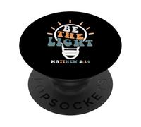 Be The Light Shirt Inspirational Religious Graphic Tees PopSockets PopGrip Adhésif