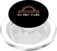 Be The Light Shirt Inspirational Religious Graphic Tees PopSockets PopGrip pour MagSafe