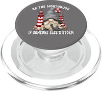 Be The Lighthouse Saying for Christian Mom and GNOME Lover PopSockets PopGrip pour MagSafe