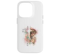 Be The Reason Someone Believes Jesus Cross Prière Faith Coque pour iPhone 14 Pro
