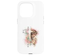 Be The Reason Someone Believes Jesus Cross Prière Faith Coque pour iPhone 15 Pro