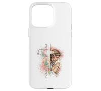 Be The Reason Someone Believes Jesus Cross Prière Faith Coque pour iPhone 15 Pro Max