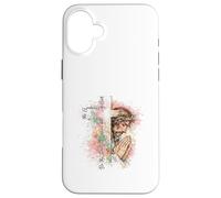 Be The Reason Someone Believes Jesus Cross Prière Faith Coque pour iPhone 16 Plus
