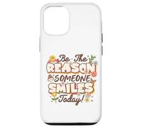 Be The Reason Someone Smiles Today Mental Health Awareness Coque pour iPhone 12/12 Pro