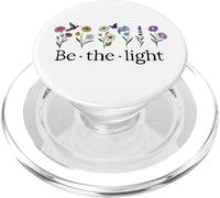Be thy Light Matthew 5:14 Christian Bible Verse Scripture PopSockets PopGrip pour MagSafe