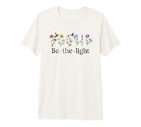 Be thy Light Matthew 5:14 Christian Bible Verse Scripture T-Shirt Haut de Gamme