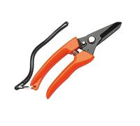 BE-TOOL 1 paire de ciseaux multi-usages 3cr13 en acier inoxydable pour le jardin, les arbres, les moutons, les agneaux, les sabots, les chevaux (droit)