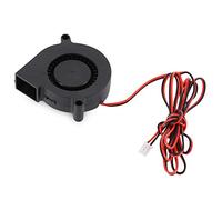 BE-TOOL 5015 Ventilateur de refroidissement à roulement hydraulique pour imprimante 3D RepRap (0,18 A 12 V 2,16 W), 2 fils