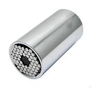 BE-TOOL Adaptateur de douille universel 7-19 mm 3/8" Clé à douille universelle Adaptateur de perceuse électrique Outil de réparation manuel multifonction pour l'industrie automobile (lot de 1)