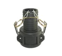 BE-TOOL Adaptateur femelle IBC Camlock C de 3,8 cm pour réservoir d'eau, carburant et eau
