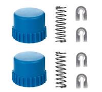 BE-TOOL Kit de reconstruction de tête de débroussailleuse T35 avec boutons à bosse, ressorts et manchons à œillets compatibles avec Husqvarna T35 Series Blade Head 323RJ, 324LX, 324LDX, 324RX, 325LX