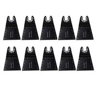 BE-TOOL Lot de 10 lames de scie oscillantes à libération rapide pour couper le bois, accessoires multifonction oscillant