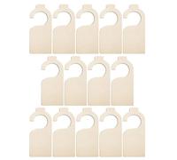 BE-TOOL Lot de 14 séparateurs de penderie en bois DIY - Séparateurs d'armoire suspendus - Pour décoration d'armoire