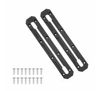 BE-TOOL Lot de 2 accessoires de montage pour kayak - 265 mm - En plastique - Profil bas avec vis - Matériel de kayak pour support de canne à pêche, porte-gobelet, taquets d'ancrage