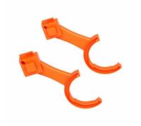 BE-TOOL Lot de 2 clés à raccord de tuyau d'égout de camping-car, clés à bouchon de réservoir d'eau noires multi-usages pour connecter et déconnecter les tuyaux de vidange (7,6 et 10,2 cm)