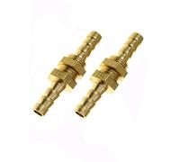 BE-TOOL Lot de 2 connecteurs BSP en laiton de 10 mm pour tuyau d'eau, gaz, carburant