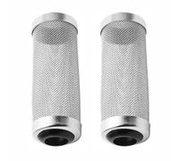 BE-TOOL Lot de 2 protections de filtre en acier inoxydable pour aquarium - Ne rouille pas facilement - Empêche les petits poissons et les crevettes de se faire aspirer (6,8 x 2,5 x 1,2 cm)