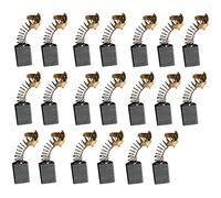 Be-Tool Lot de 20 balais de charbon de moteur pour meuleuse d'angle électrique, 043# (7 x 11 x 18 mm)