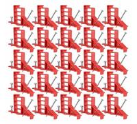 BE-TOOL Lot de 25 agrafes de câble avec clous pour sécuriser les câbles de données / CAT 5