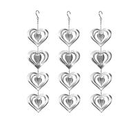 BE-TOOL Lot de 3 disques anti-oiseaux réfléchissants pour éloigner les oiseaux, pour éloigner tous les oiseaux pour les piscines, les cours et les jardins (A)