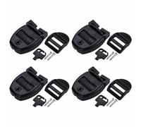 BE-TOOL Lot de 4 kits de verrouillage pour couvercle de spa, avec clés et rails coulissants