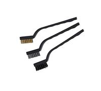 BE-TOOL Lot de mini brosses métalliques en acier et laiton pour outils de nettoyage