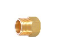 BE-TOOL Raccord de tuyau fileté en laiton F1/4 à M1/2 de qualité supérieure pour raccord de tuyau, conversion de gaz