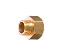 BE-TOOL Raccord de tuyau fileté en laiton F3/4 à M1/8 de qualité supérieure pour raccord de tuyau, conversion de gaz