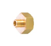 BE-TOOL Raccord de tuyau fileté en laiton F3/4 à M3/8 de qualité supérieure pour raccord de tuyau, conversion de gaz