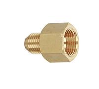 BE-TOOL Raccord en laiton à visser pour tuyau de nettoyeur haute pression (18 mm femelle vers 14 mm mâle)