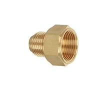 BE-TOOL Raccord en laiton à visser pour tuyau de nettoyeur haute pression (22 mm femelle vers 14 mm mâle)