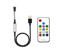 BE-TOOL Télécommande LED, conçue pour les bandes de pixels LED WS2811 WS2812B
