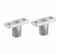 BE-TOOL Verrou de rames marine en acier inoxydable 316 pour rames de bateau Jon, pièces de bateau à pagaie (diamètre de la tige 1,27 cm)