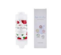 Be-Vita Filtre de douche coréen avec vitamines, anti-perte de cheveux, empêche la peau sèche, élimine le chlore, enlever la rouille, aromathérapie relaxante, non toxique (rose)
