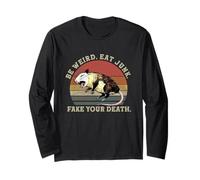 Be Weird Eat Junk Fake Your Death - Possum Playing Dead Manche Longue