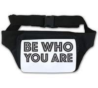 Be Who You are Sac banane Blanc