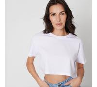 Be You Crop Tops Blanc 24 (5XL) Female
