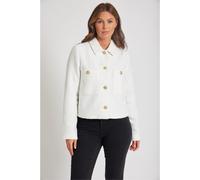 Be You Cropped Boucle Jacket CRÈME 22 (4XL) Female
