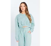 Be You Cropped Sweatshirt Sauge 16-18 (L) Female