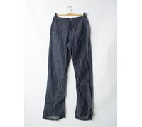 be you k pantalons femme de couleur bleu 34