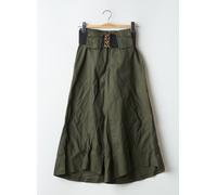 be you k pantalons femme de couleur vert 34