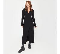 Be You Knitted Jumper Dress Noir 14 (L) Female