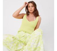 Be You Knitted Sweater Vest Citron vert 22 (4XL) Female