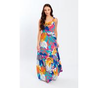 Be You Tie Back Maxi Dress Floral 20 (3XL) Female