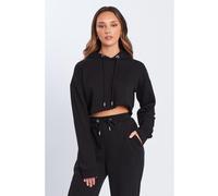 Be You You Crop Hoodie Ld Noir 20-22 (XL) Female