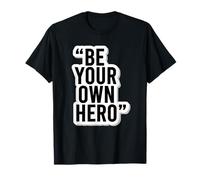 Be Your Own Hero Autocollant de Motivation avec Citation T-Shirt