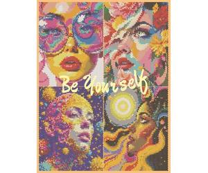 Be Yourself - A Creative Journey of Women, Identity, and Self-Expression Through Art: 40 beautiful art illustrations celebrating Every Form, Every Style, Every Woman - Just As You Are