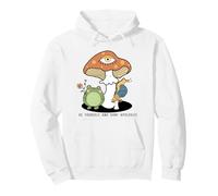 Be Yourself Don't Apologize Cottagecore Frog Sweat à Capuche
