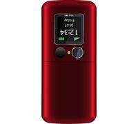 Bea-fon Fold 10 LTE, boîtier pliable, SIM unique, 5,59 cm (2.2"), Bluetooth, 1000 mAh, noir, rouge